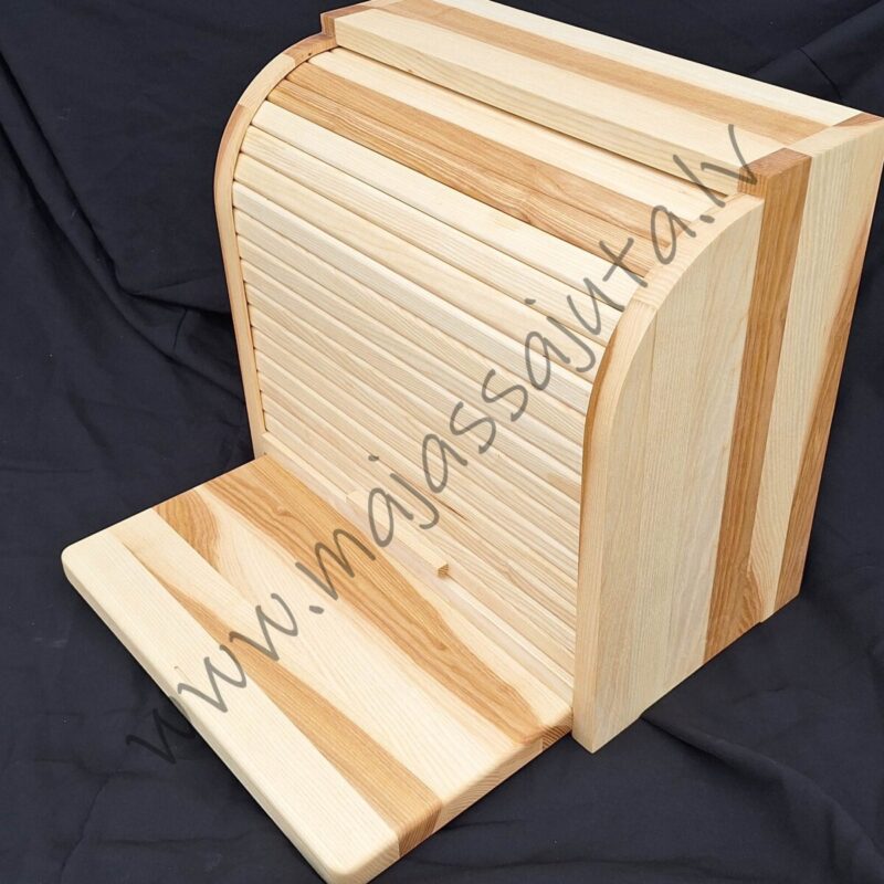 Gaiša divstāvu koka maizes kaste